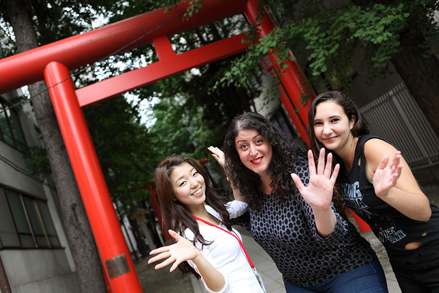 poznawanie języka japońskiego w Japonii - Tokio
